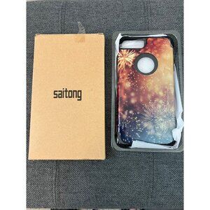 Saitong Multicolor Cell Phone Case NWT